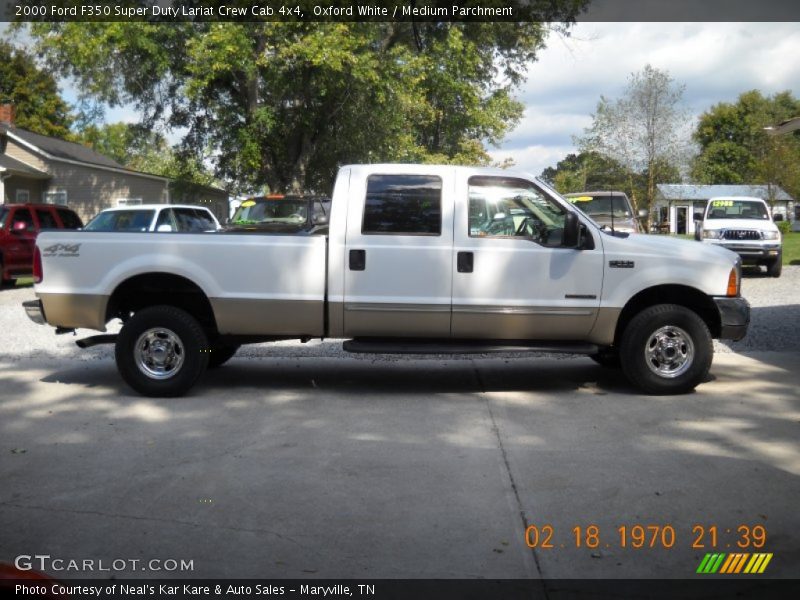  2000 F350 Super Duty Lariat Crew Cab 4x4 Oxford White
