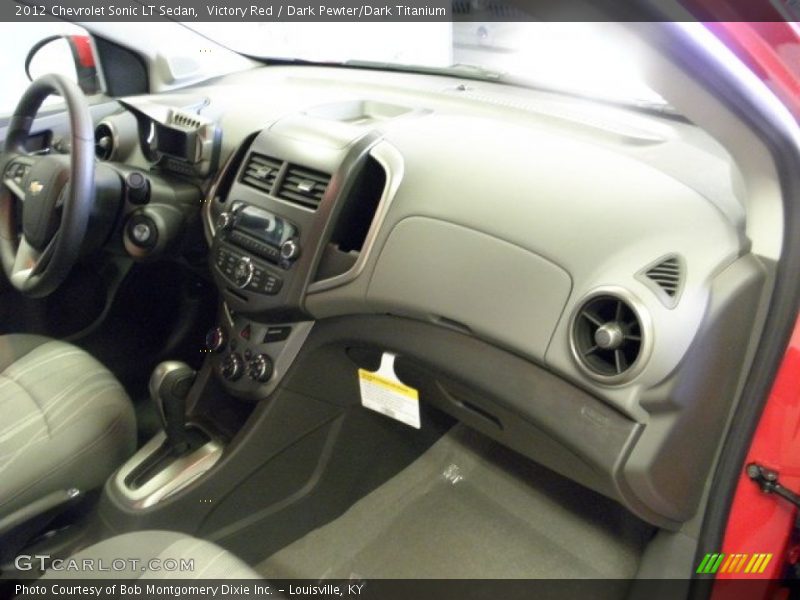 Victory Red / Dark Pewter/Dark Titanium 2012 Chevrolet Sonic LT Sedan