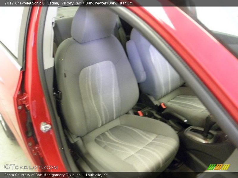 Victory Red / Dark Pewter/Dark Titanium 2012 Chevrolet Sonic LT Sedan