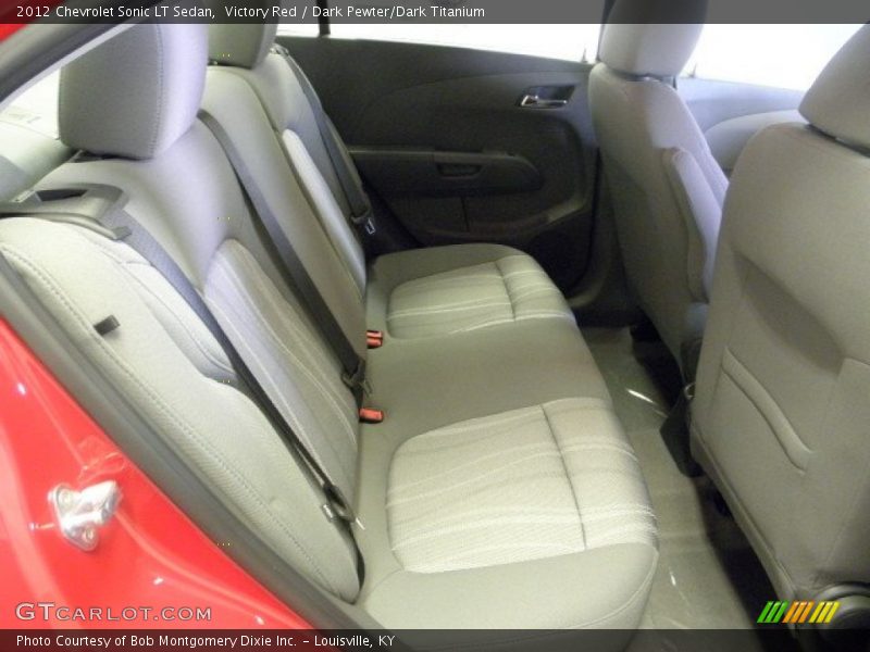Victory Red / Dark Pewter/Dark Titanium 2012 Chevrolet Sonic LT Sedan