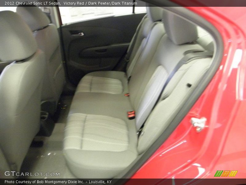Victory Red / Dark Pewter/Dark Titanium 2012 Chevrolet Sonic LT Sedan