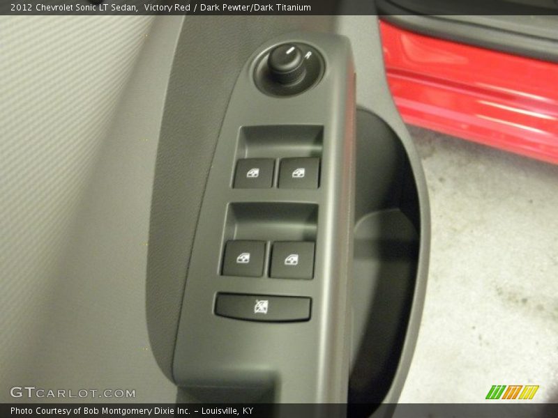 Victory Red / Dark Pewter/Dark Titanium 2012 Chevrolet Sonic LT Sedan