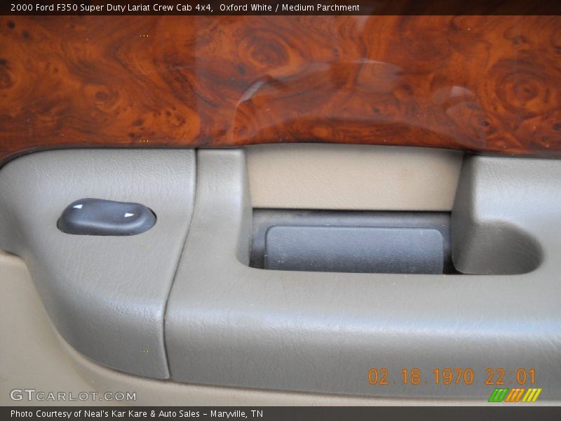 Oxford White / Medium Parchment 2000 Ford F350 Super Duty Lariat Crew Cab 4x4