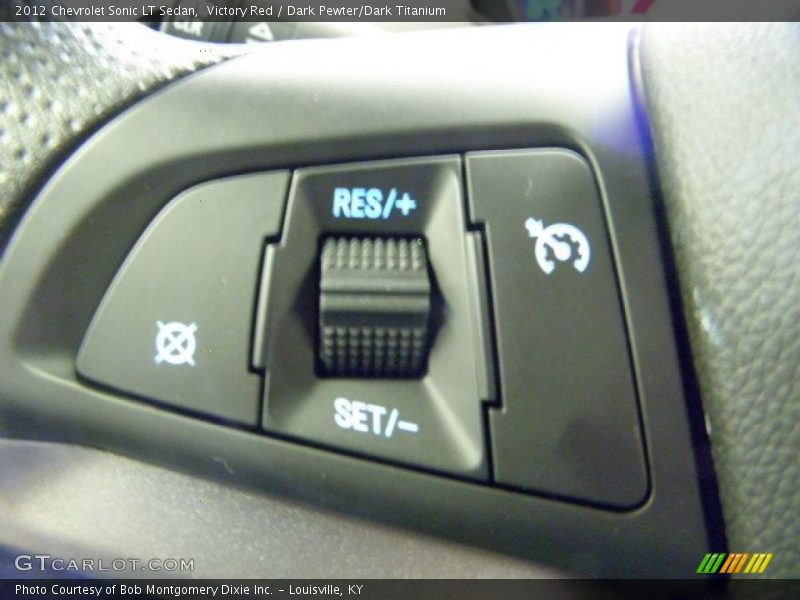 Controls of 2012 Sonic LT Sedan