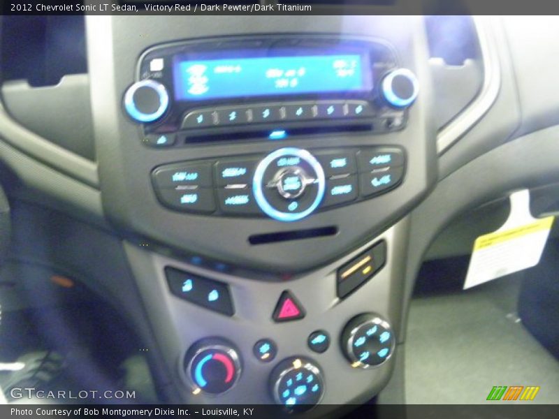 Victory Red / Dark Pewter/Dark Titanium 2012 Chevrolet Sonic LT Sedan