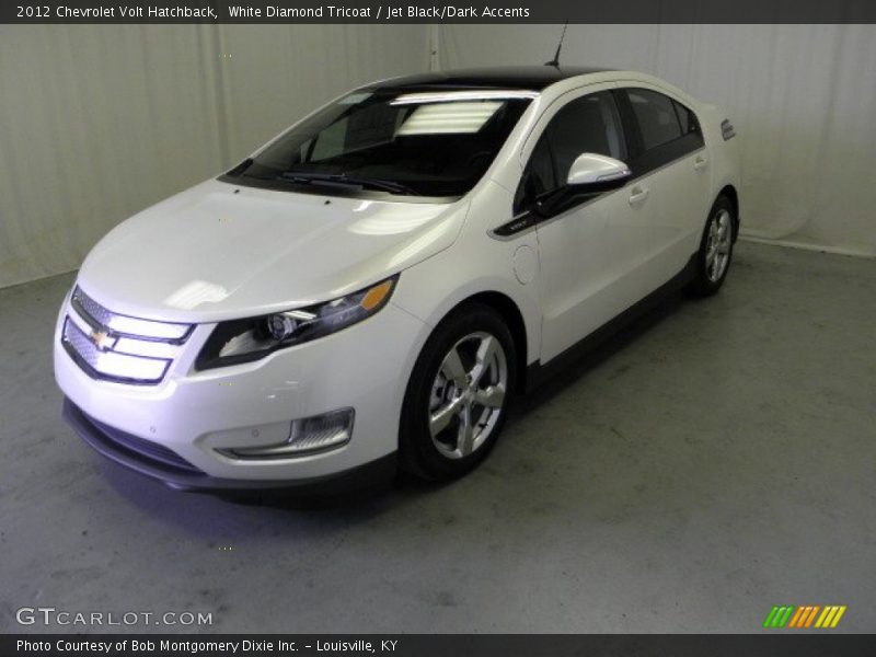 White Diamond Tricoat / Jet Black/Dark Accents 2012 Chevrolet Volt Hatchback