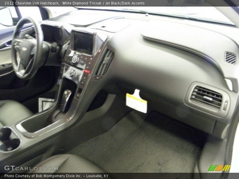 White Diamond Tricoat / Jet Black/Dark Accents 2012 Chevrolet Volt Hatchback