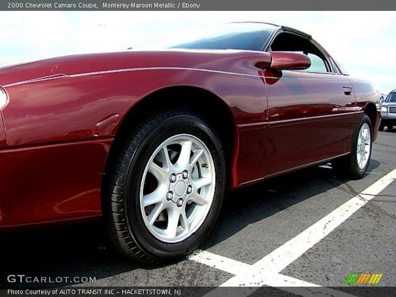 Monterey Maroon Metallic / Ebony 2000 Chevrolet Camaro Coupe