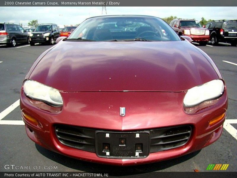 Monterey Maroon Metallic / Ebony 2000 Chevrolet Camaro Coupe