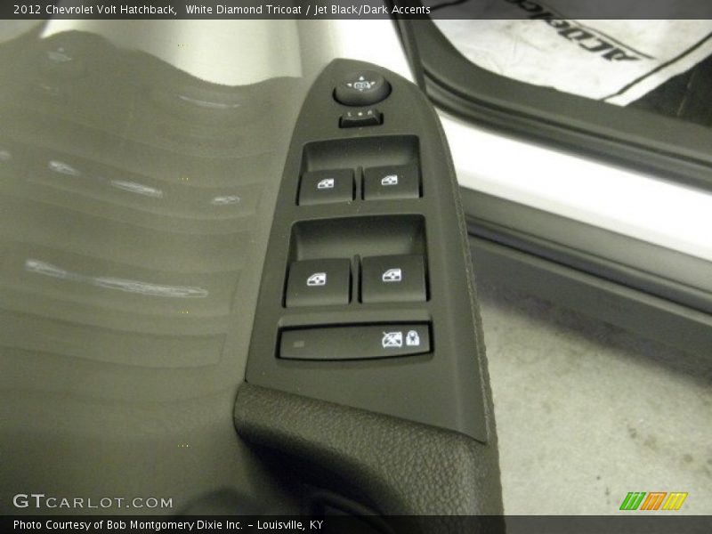 White Diamond Tricoat / Jet Black/Dark Accents 2012 Chevrolet Volt Hatchback