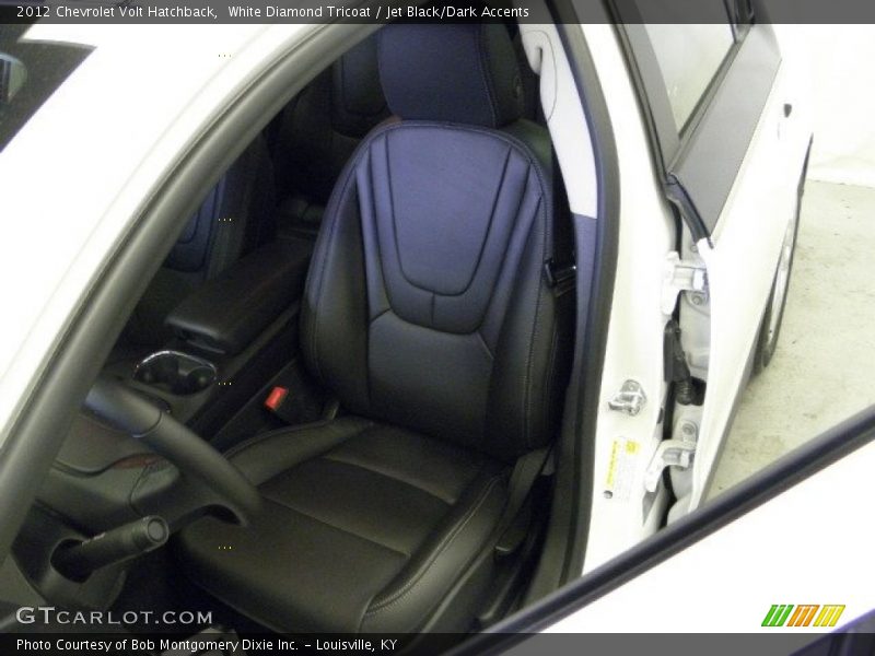 White Diamond Tricoat / Jet Black/Dark Accents 2012 Chevrolet Volt Hatchback