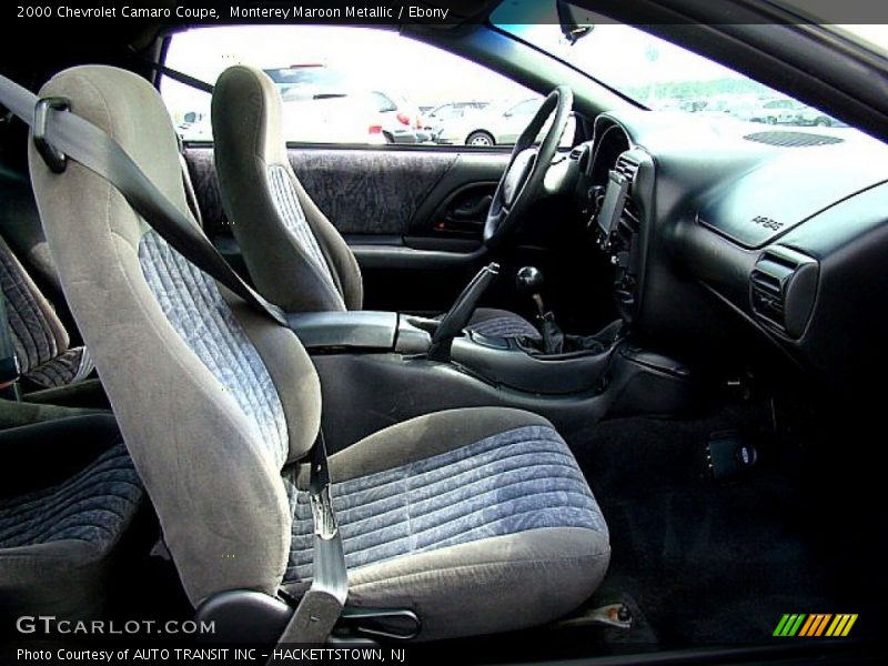  2000 Camaro Coupe Ebony Interior
