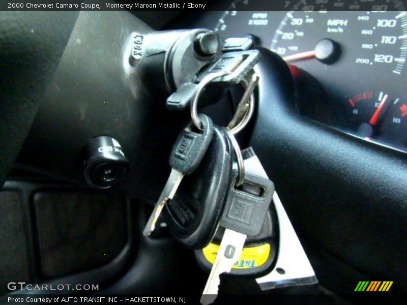 Keys of 2000 Camaro Coupe