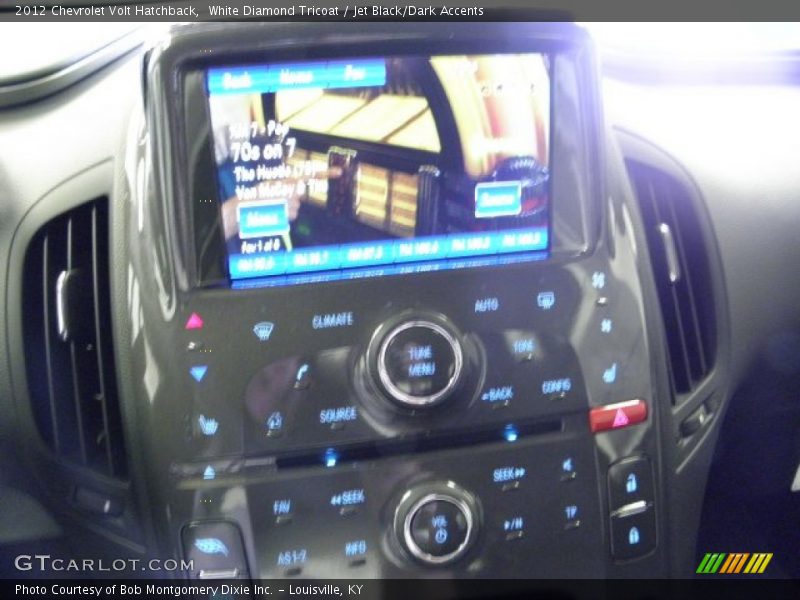 White Diamond Tricoat / Jet Black/Dark Accents 2012 Chevrolet Volt Hatchback