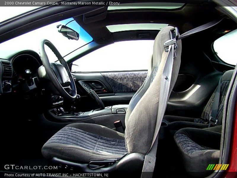  2000 Camaro Coupe Ebony Interior