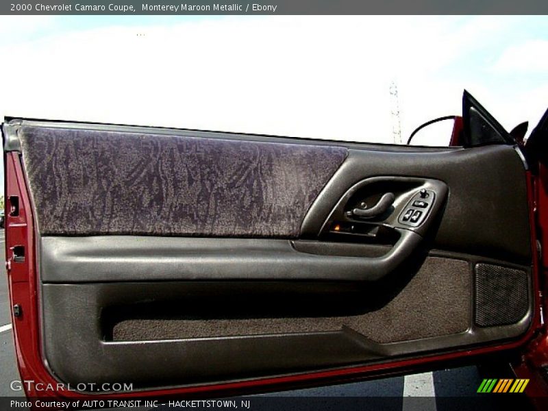 Door Panel of 2000 Camaro Coupe