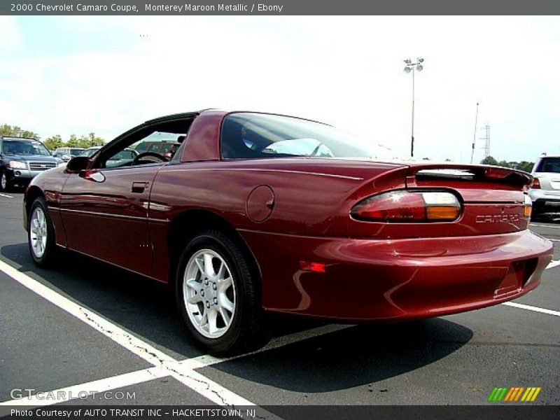  2000 Camaro Coupe Monterey Maroon Metallic