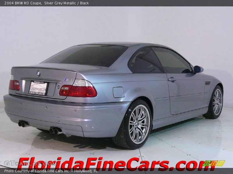 Silver Grey Metallic / Black 2004 BMW M3 Coupe