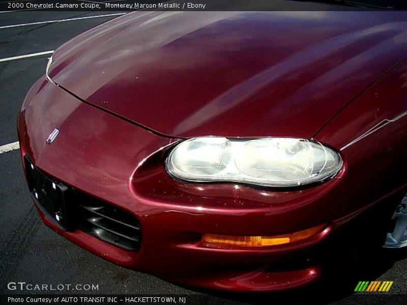 Monterey Maroon Metallic / Ebony 2000 Chevrolet Camaro Coupe