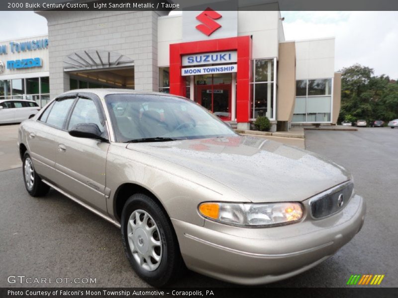 Light Sandrift Metallic / Taupe 2000 Buick Century Custom