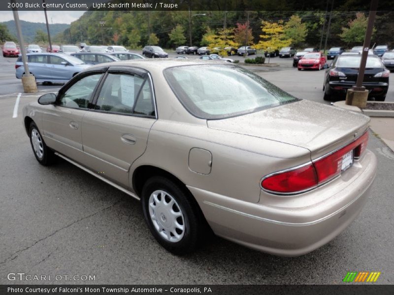 Light Sandrift Metallic / Taupe 2000 Buick Century Custom