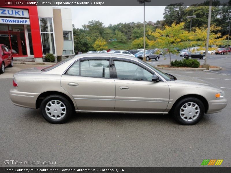 Light Sandrift Metallic / Taupe 2000 Buick Century Custom
