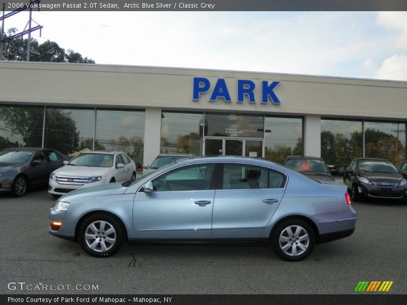 Arctic Blue Silver / Classic Grey 2006 Volkswagen Passat 2.0T Sedan
