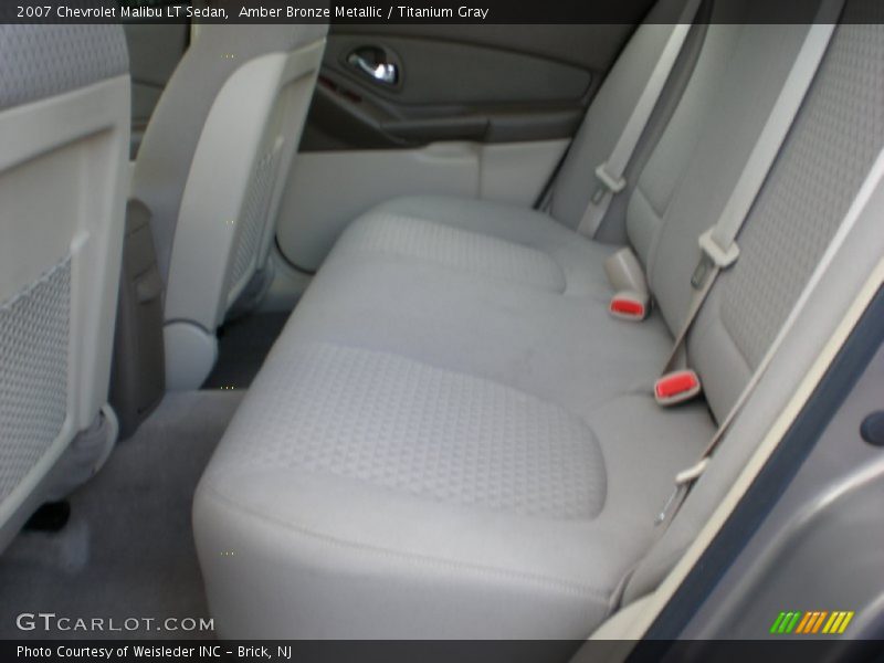 Amber Bronze Metallic / Titanium Gray 2007 Chevrolet Malibu LT Sedan