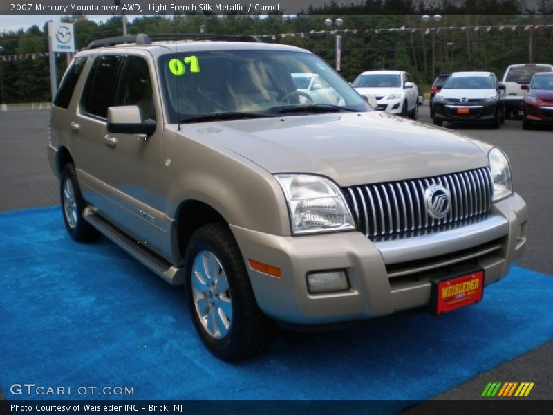 Light French Silk Metallic / Camel 2007 Mercury Mountaineer AWD