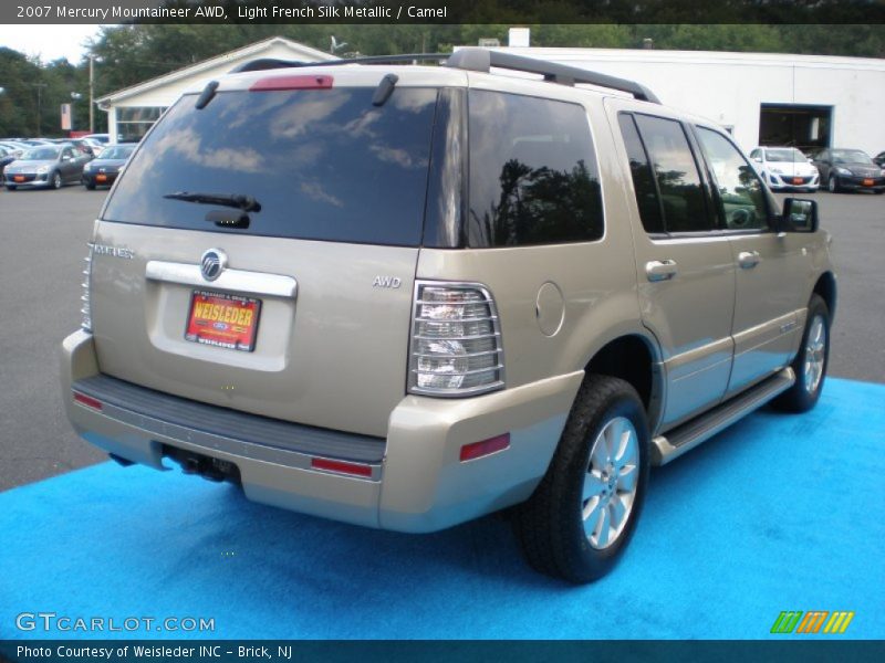 Light French Silk Metallic / Camel 2007 Mercury Mountaineer AWD