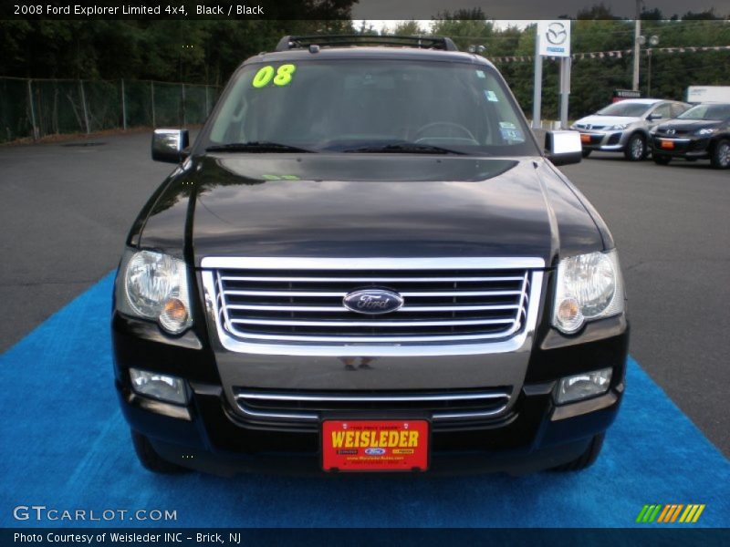 Black / Black 2008 Ford Explorer Limited 4x4