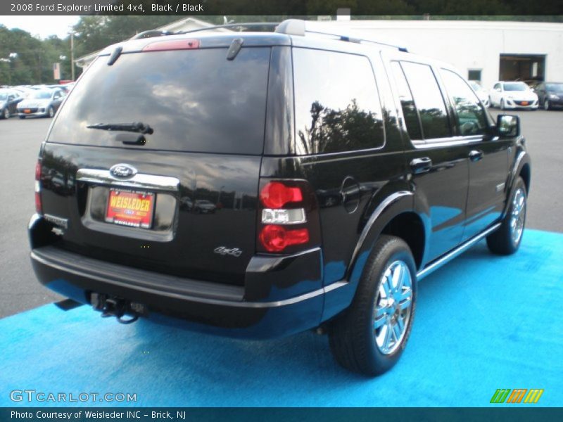 Black / Black 2008 Ford Explorer Limited 4x4