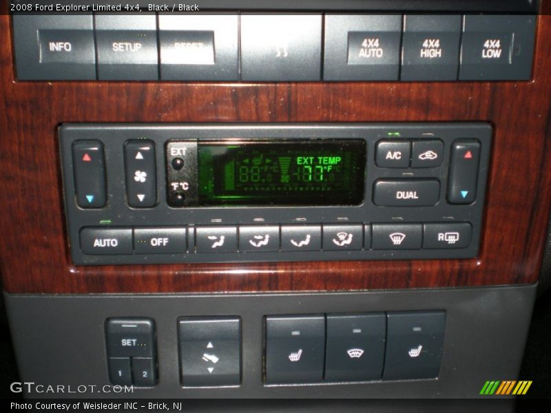 Black / Black 2008 Ford Explorer Limited 4x4