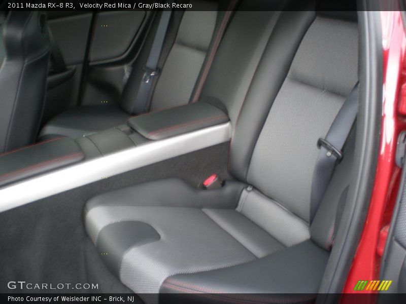 Velocity Red Mica / Gray/Black Recaro 2011 Mazda RX-8 R3