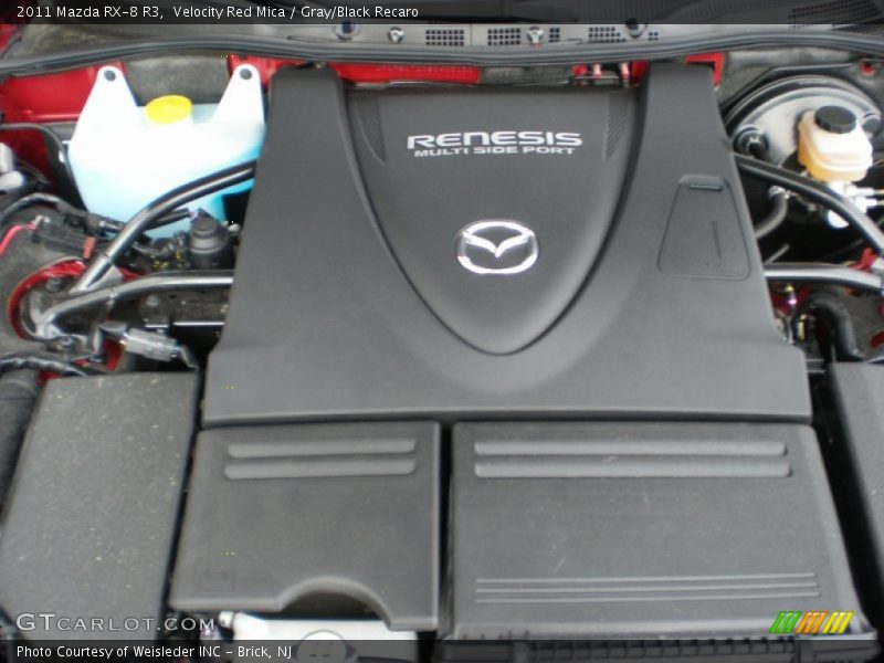 Velocity Red Mica / Gray/Black Recaro 2011 Mazda RX-8 R3