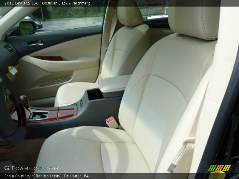 Obsidian Black / Parchment 2011 Lexus ES 350