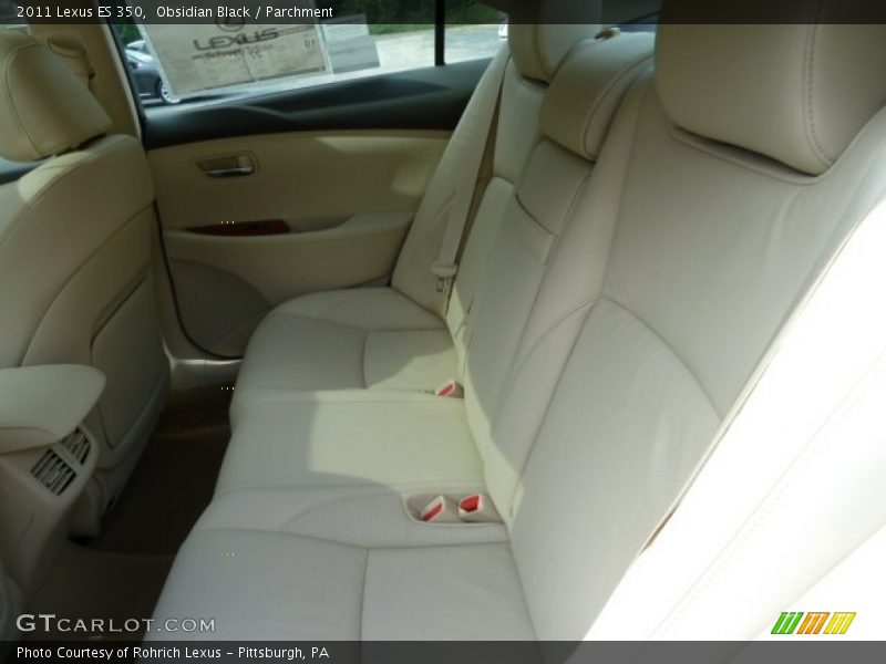 Obsidian Black / Parchment 2011 Lexus ES 350