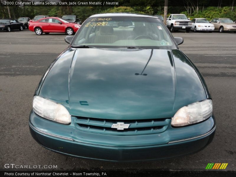Dark Jade Green Metallic / Neutral 2000 Chevrolet Lumina Sedan