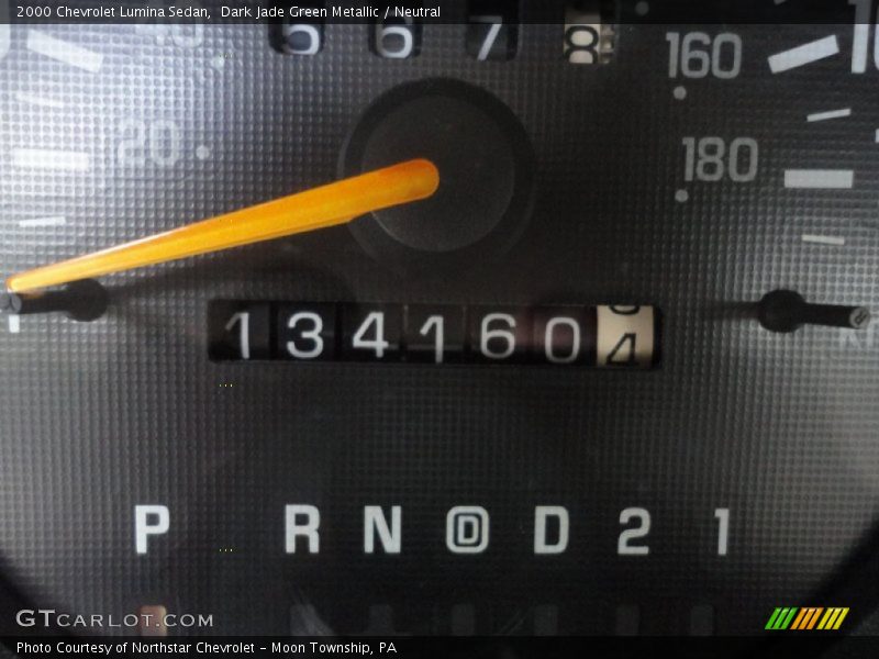 Dark Jade Green Metallic / Neutral 2000 Chevrolet Lumina Sedan