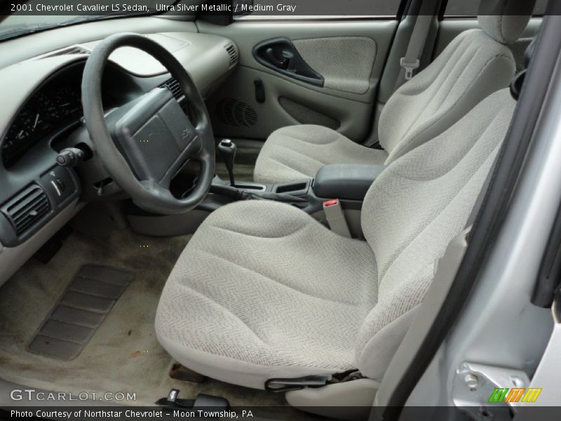  2001 Cavalier LS Sedan Medium Gray Interior