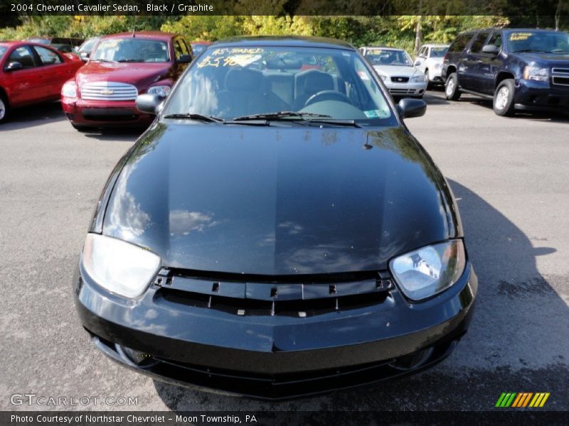 Black / Graphite 2004 Chevrolet Cavalier Sedan