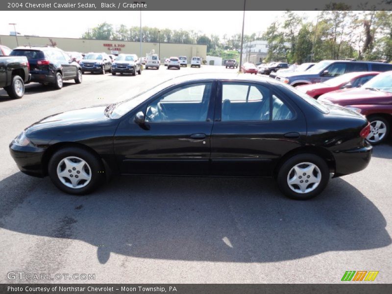 Black / Graphite 2004 Chevrolet Cavalier Sedan