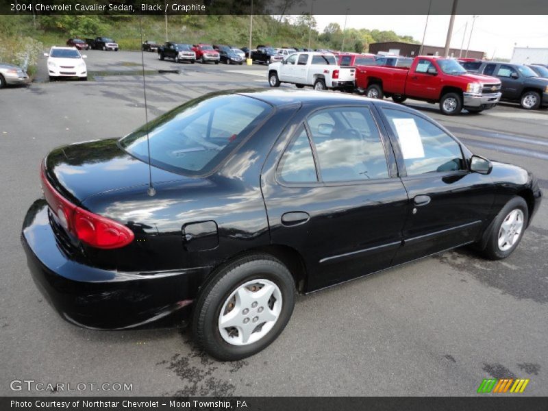 Black / Graphite 2004 Chevrolet Cavalier Sedan