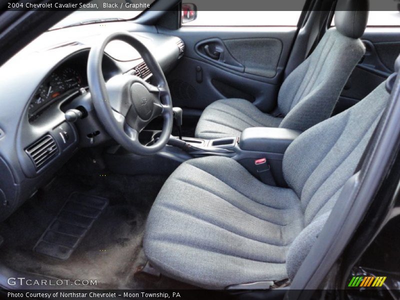 Black / Graphite 2004 Chevrolet Cavalier Sedan