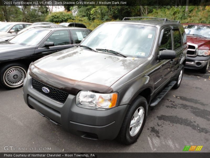 Dark Shadow Grey Metallic / Medium Dark Flint 2003 Ford Escape XLS V6 4WD