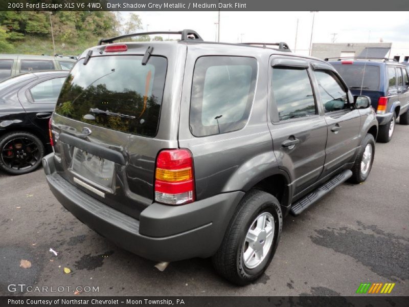 Dark Shadow Grey Metallic / Medium Dark Flint 2003 Ford Escape XLS V6 4WD