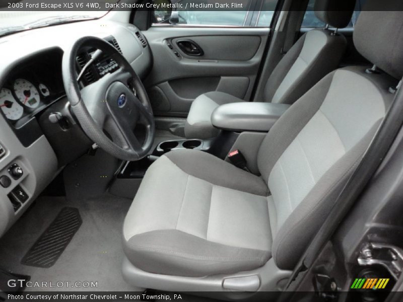  2003 Escape XLS V6 4WD Medium Dark Flint Interior