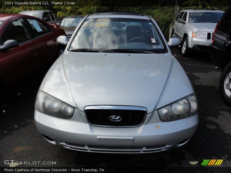 Pewter / Gray 2001 Hyundai Elantra GLS