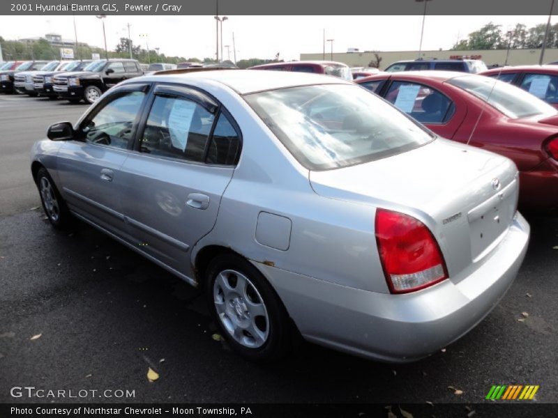 Pewter / Gray 2001 Hyundai Elantra GLS