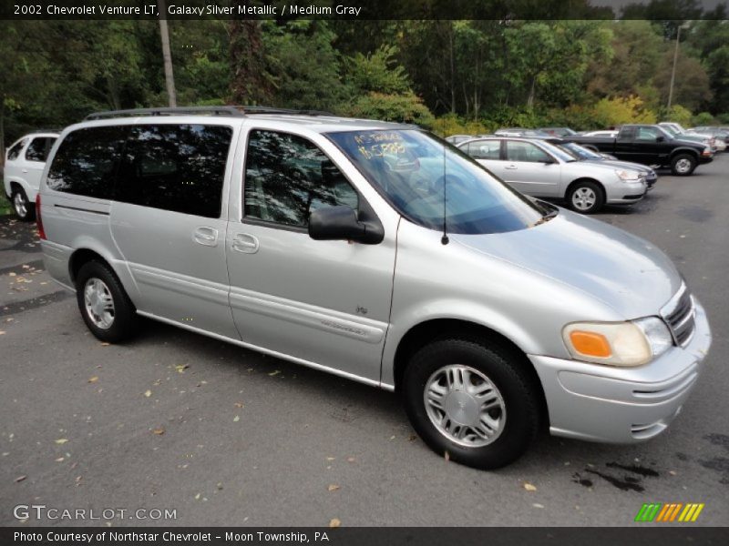 Galaxy Silver Metallic / Medium Gray 2002 Chevrolet Venture LT